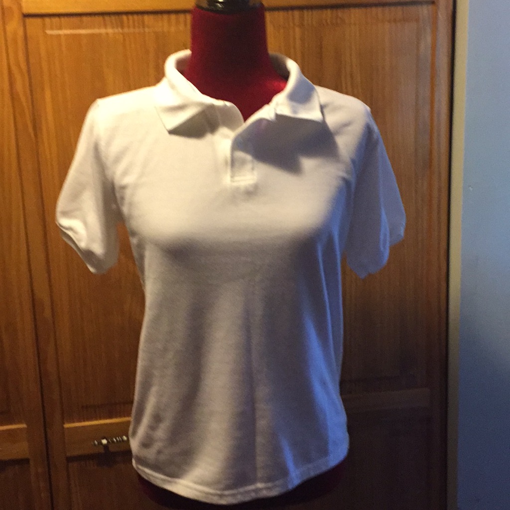 White Simply Basic Polo